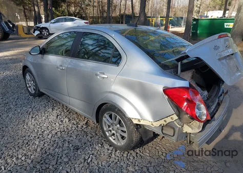2016 Chevrolet Sonic Lt Auto from USA, damaged, VIN 1G1JC5SH6G4126404